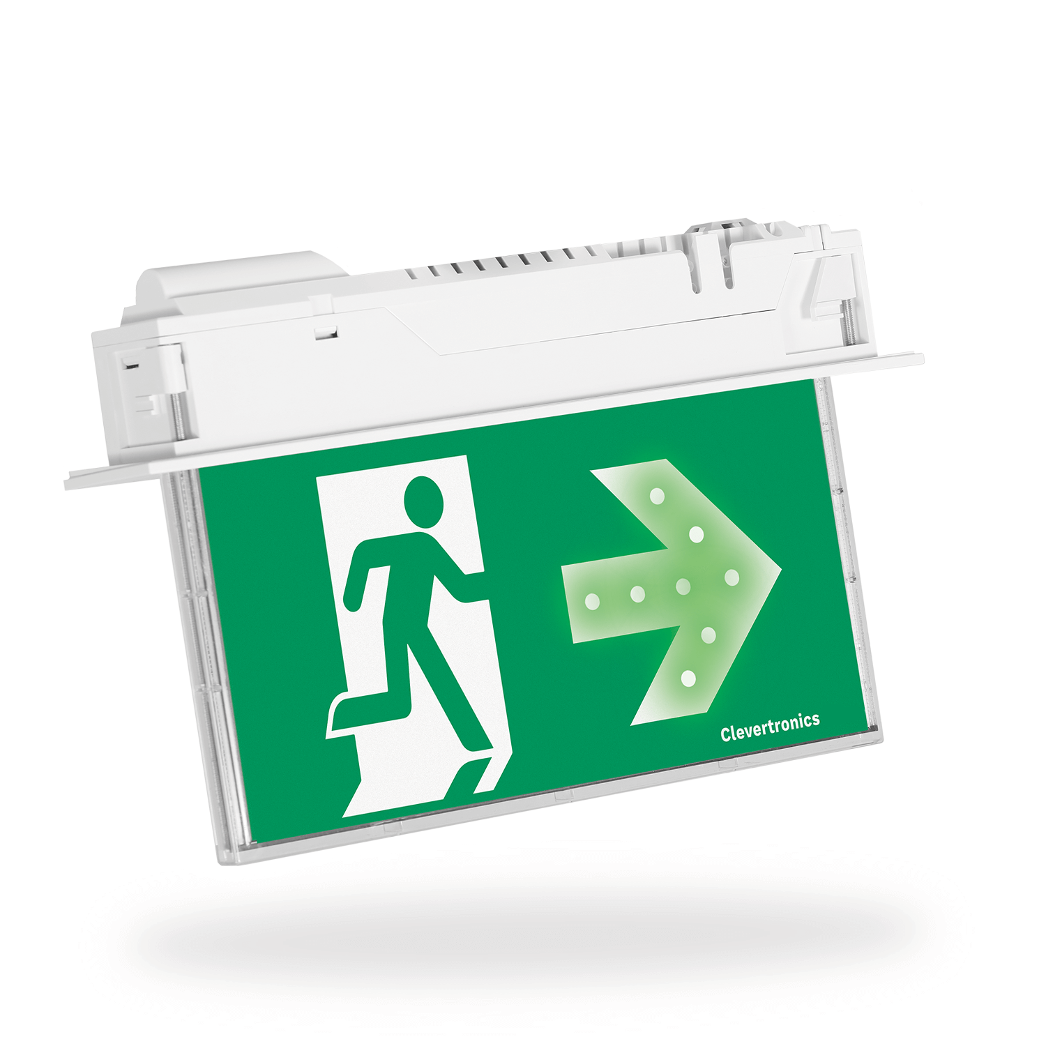 Clevertronics CleverEVAC Dynamic Green Blade Exit Light