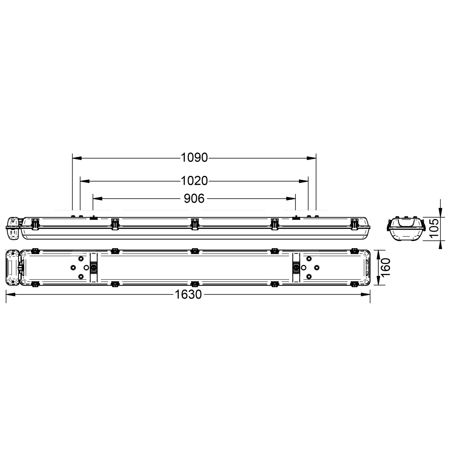 Argonaut Plus and Argonaut Pro with Pod 1500mm Batten